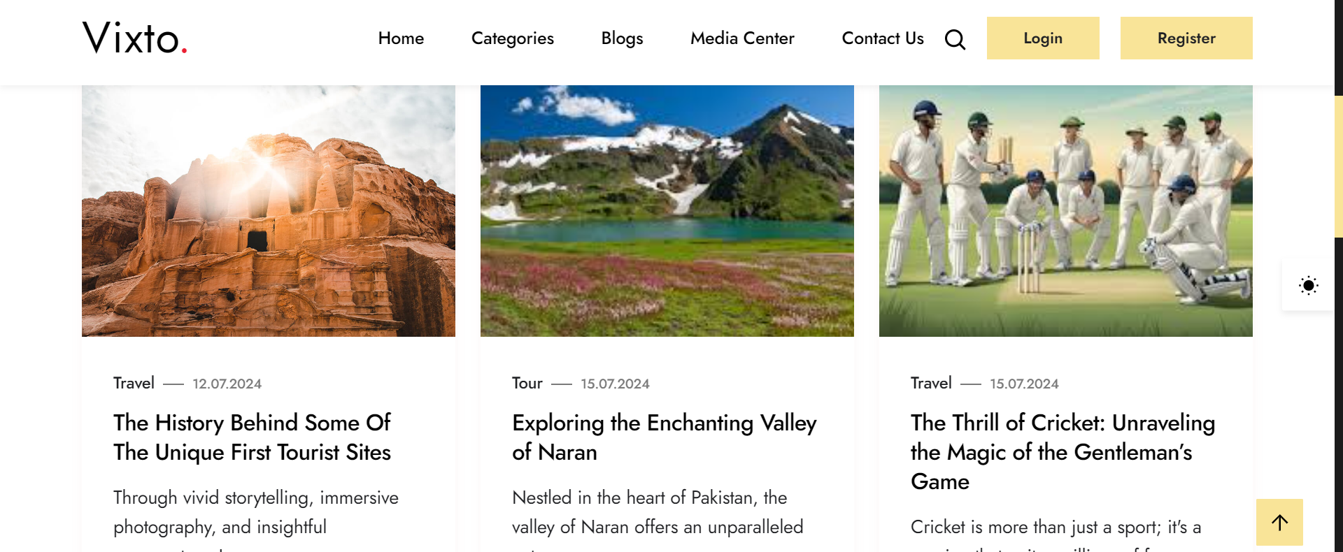 Blog Website Project